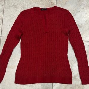 Lauren Ralph Lauren cable knit Sweater, size M